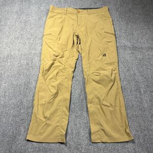 Eddie Bauer Pants Mens 38x29 Beige First Ascent Cargo Hike Trail Fish Range Trek
